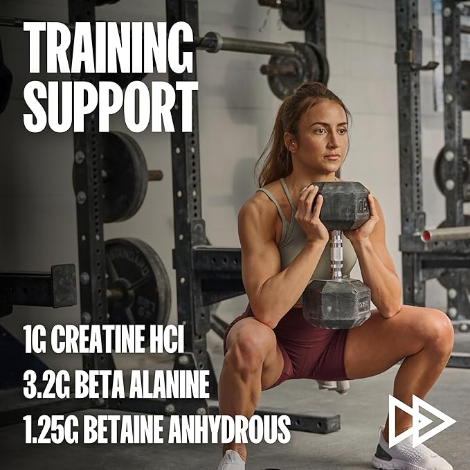 ZOA+ Zero Sugar Pre Workout Powder, Wild Berry - NSF Certified for Sport with Electrolytes, Creatine, Beta Alanine, Ginkgo Biloba, 200mg Caffeine - 25 Servings